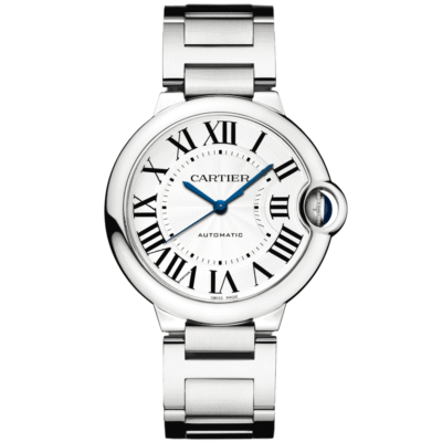 Ballon Bleu 36mm Silver Dial Automatic Bracelet Watch