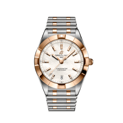 Breitling Chronomat 32, Stainless Steel, 18k Red Gold and 11 Diamonds, Ref# U77310101A2U1, Unworn 2024