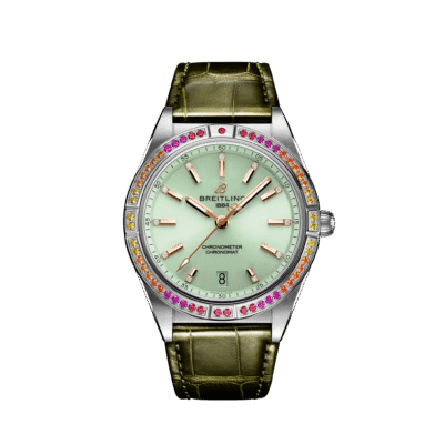 Breitling Chronomat Automatic 36 South Sea, Stainless Steel, Diamonds and Gem, Ref# A10380611L1P1, Unworn 2024