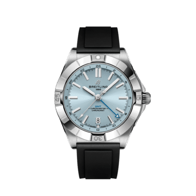 Breitling Chronomat Automatic GMT 40, Stainless steel and Platinum, Ref# P32398101C1S1, Unworn 2024