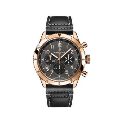 Breitling Classic AVI B04 Chronograph 46 P-51 Mustang, 18k Red Gold, Ref# RB04451A1B1X1, Unworn 2024