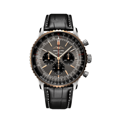 Breitling Navitimer B01 Chronograph 46, Stainless steel and 18k Red Gold, Ref# UB01371A1B1P1, Unworn 2024