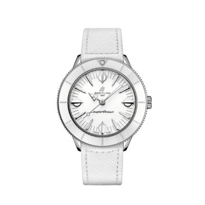 Breitling Superocean Heritage â€™57 Pastel Paradise Stainless Steel 38 mm Ref# A10340A71A1X1