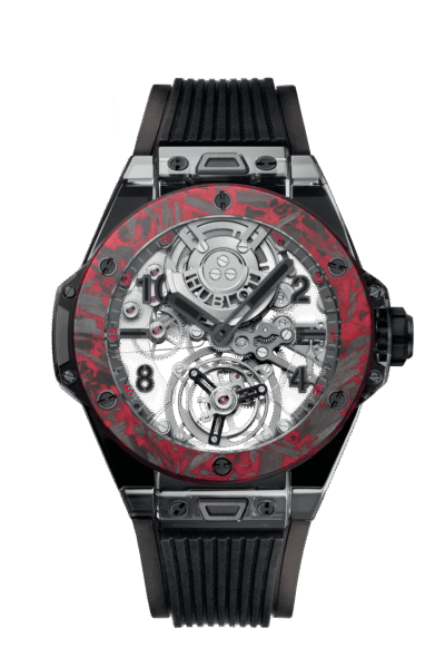Hublot Big Bang Tourbillon Automatic Black Sapphire Las Vegas Boutique, 45mm, Ref# 419.JBV.0113.RT.LVB23