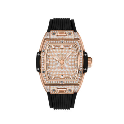 Hublot Spirit of Big Bang KING GOLD FULL PAVÃ‰ Ref# 662.OX.9000.RX.1604