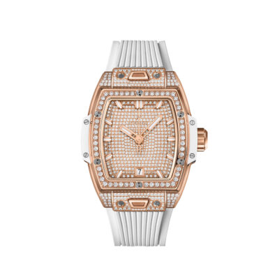 Hublot Spirit of Big Bang KING GOLD WHITE FULL PAVÃ‰ Ref# 662.OE.9000.RW.1604