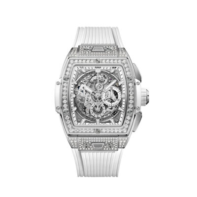 Hublot Spirit of Big Bang TITANIUM WHITE PAVÃ‰ Ref# 642.NE.2010.RW.1604