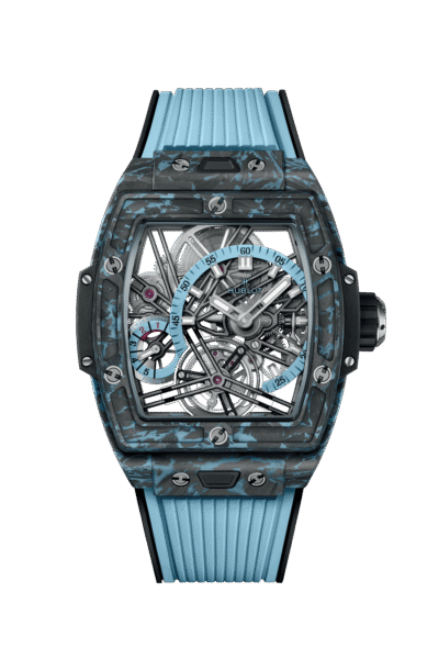 Hublot, Spirit of Big Bang Tourbillon Carbon Sky Blue 42mm, Limited Edition, Ref# 645.QL.5117.RX