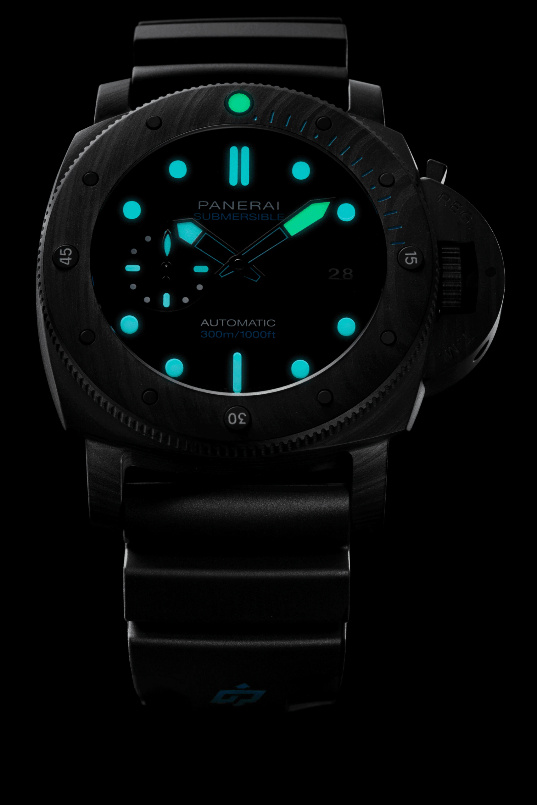 Panerai Submersible Carbotechâ„¢ – 47mm, Ref# PAM01616