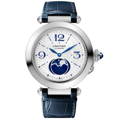 Pasha de Cartier Moonphase 41mm Men’s Automatic Strap Watch