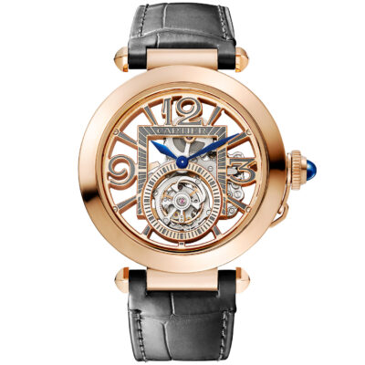 Pasha de Cartier Skeleton Tourbillon 41mm 18ct Rose Gold Watch