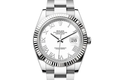 Rolex Datejust M126334-0023 Oyster, 41 mm, Oystersteel and white gold