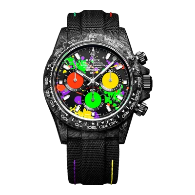 ROLEX Diw Daytona carbon motley 40mm oyster black