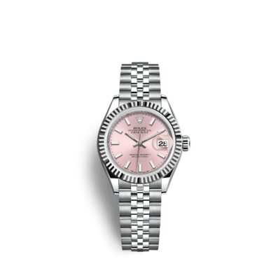 Rolex Lady-Datejust 28, Oystersteel and 18k White Gold, Ref# 279174-0001