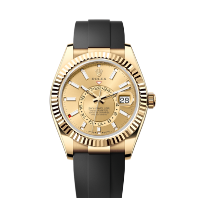Rolex Sky-Dweller, 42mm, 18k Yellow Gold, Ref# 336238-0001