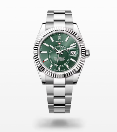 Rolex Sky-Dweller Green Dial Automatic 42mm Men’s Watch 336934-0001