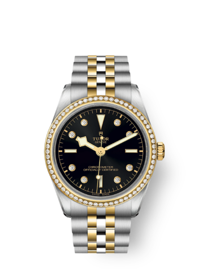 Tudor Black Bay 36 S&G, 316L Stainless Steel, 18k Yellow Gold and Diamonds, Ref# M79653-0005