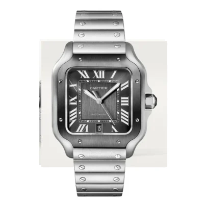 Cartier Santos de Cartier Large Ref. WSSA0037 Watch - Ships from USA - Free Shipping | Minimalist & Luxury Design | Perfect Gift for Her