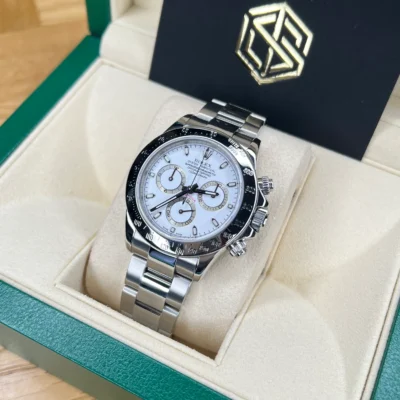 Rolex 116520 Daytona White Dial Serviced Full Set Watch