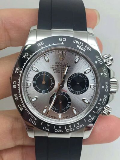 Rolex Daytona 4130  Silver - AAA