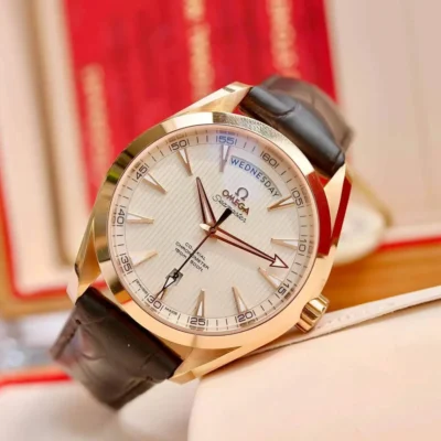 Omega Seamaster Aqua Terra 150M Day-Date 41.5mm 231.53.42.22.02.001 – Luxury Precision in Elegant Gold