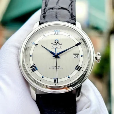 Omega De-Ville Prestige Co-Aixial Ref. 42413402002003 Watch - Free Shipping | Minimalist & Luxury Design | Perfect Gift for Him